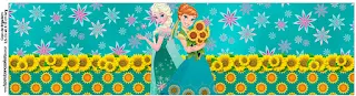 Etiquetas de Frozen Fever  para imprimir gratis.