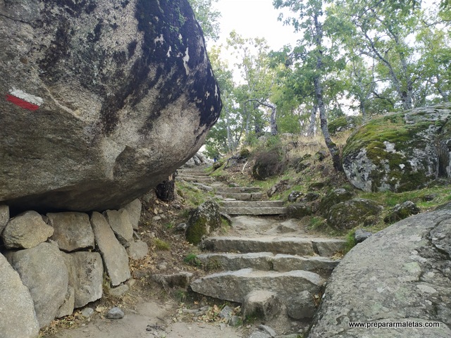 inicio subida a las Machotas desde silla Felipe II