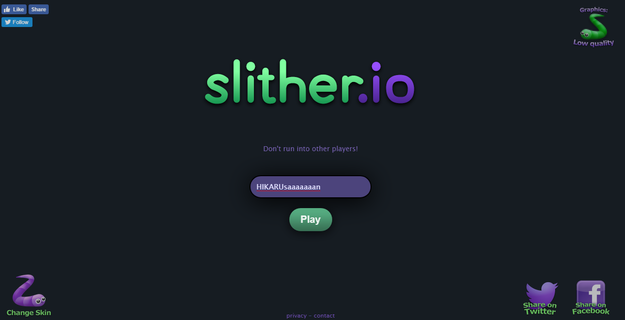 ぼうけんのきろく Slither Ioは人生を象徴するゲームです