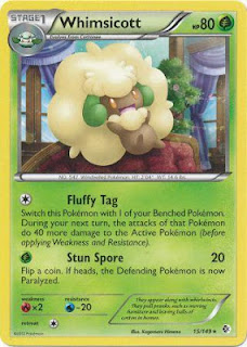 Whimsicott Boundaries Crossed Pokemon Card