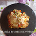 Musaka de atún con verduras