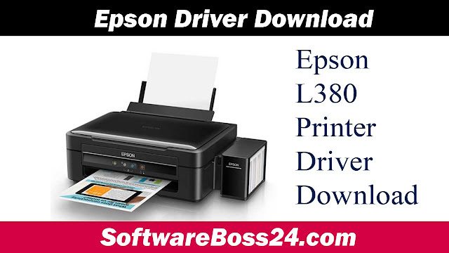 Epson L380 Printer Diver - SoftwareBoss24