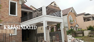 Balkon Besi Minimalis terpasang di Kota Legenda Bekasi