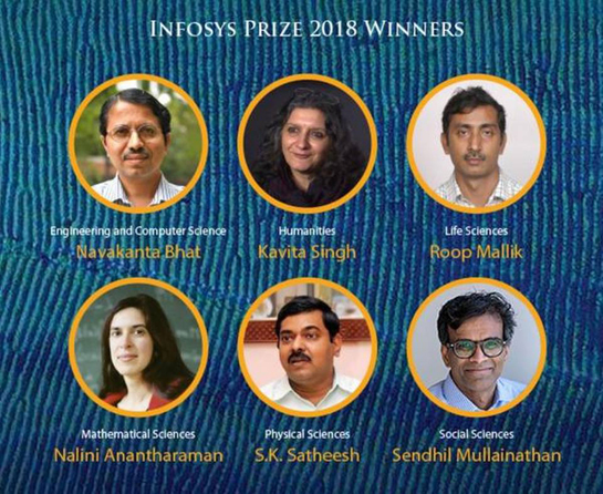 Roop Malik, TIFR Awarded Infosys Prize 2018 for his Work on Molecular Motor Proteins