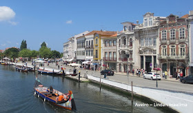 Kaupunkiloma Aveirossa Portugalissa