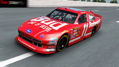 NASCAR The Game: Inside Line - Bill Elliott 11 Budweiser Amoco Ford Thunderbird