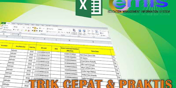 Tips Cepat Praktis Entri NIS Lokal Dalam EMIS