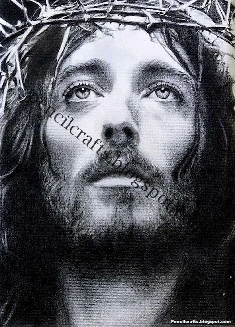 Pencil Drawings of Jesus Easy and Simple