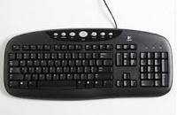 Gambar keyboard - perangkat keras komputer