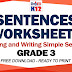 SENTENCES WORKSHEETS for GRADE 3 (Free Download)