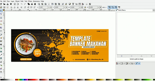 Membuka File Inkscape Dengan CorelDraw File CDR