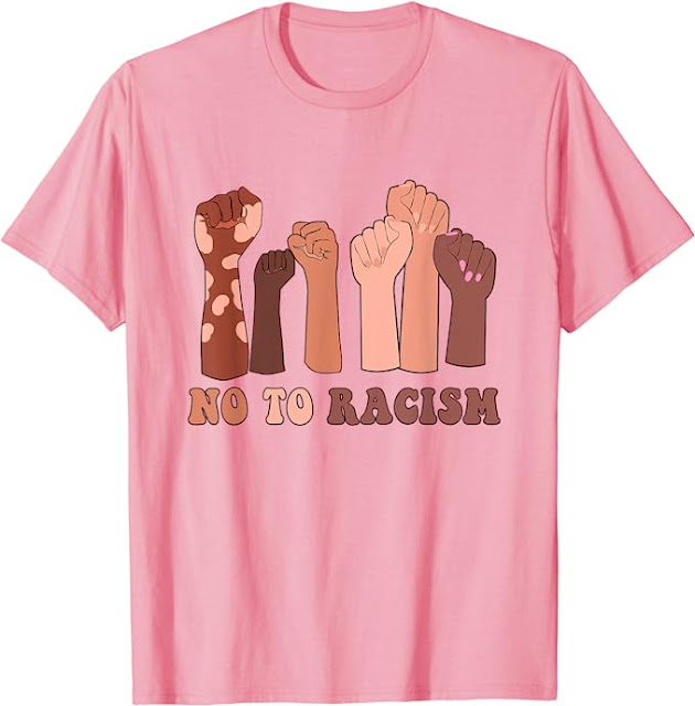 Stop Racism Shirt, No To Racism, Equality Anti-racism T-Shirt