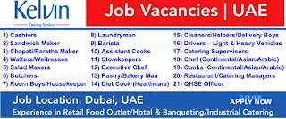 Catering Staff Jobs Recruitment in Dubai 2021