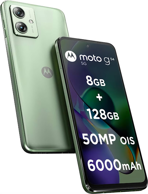 New Motorola g54 5G 50MP Camera Mobile Phone 128GB 8GB RAM Smartphone Under 15000