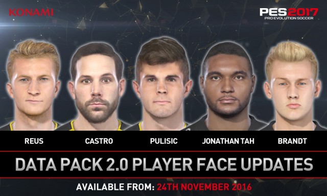 PES 2017 Data Pack 2 Released 24th November 2016 Top ...