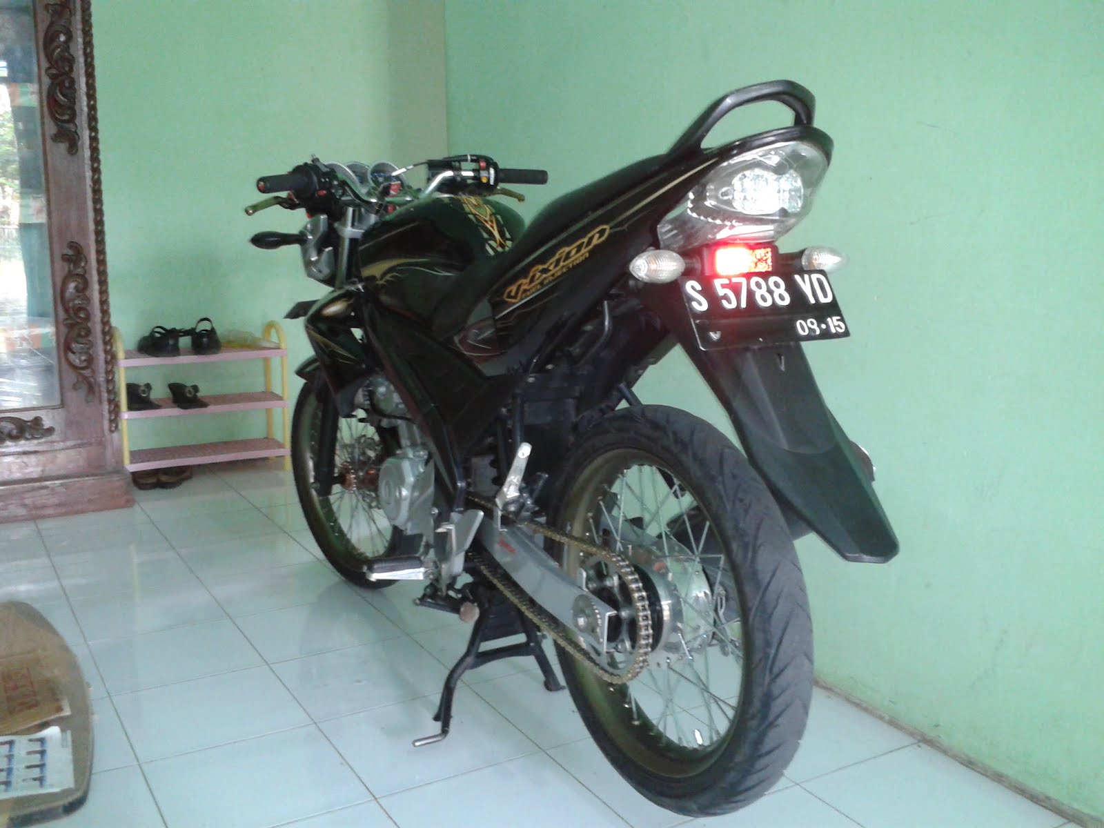 101 Modifikasi Vixion 2010 Jari Jari Modifikasi Motor Vixion Terbaru