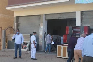 غلق وتشميع حضانتين و6 بدرومات لمخالفة تغيير النشاط بمدينة السادات