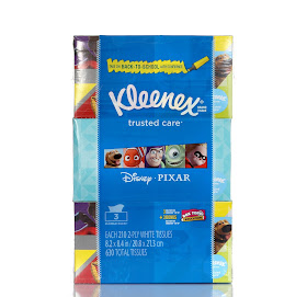 disney pixar characters kleenex tissues 