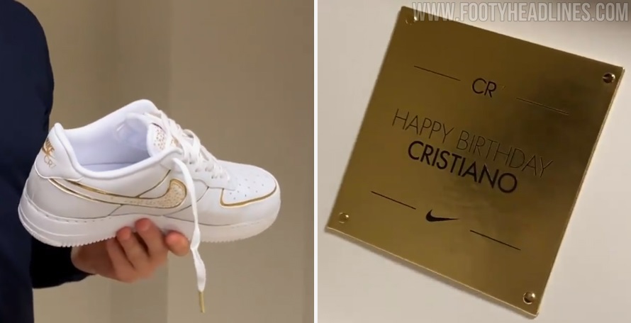 Nike Unveils Fully Customizable Air Force 1 Cr7 Sneaker Launching On Monday Footy Headlines