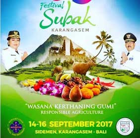 Saksikan Festival Subak Karangasem 2017 Di Bali 