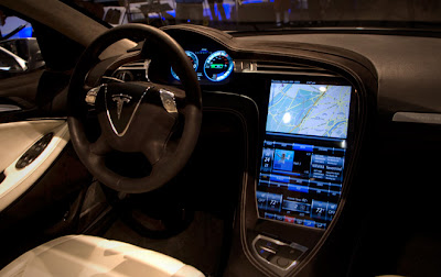 Tesla Model S coche car