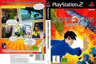 Jackie Chan Adventures PS2 DVD Capa