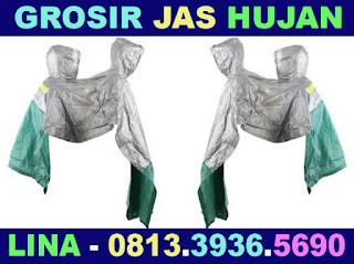 Jas Hujan Ponco 2 in 1 (2 kepala) Elmondo Helios EPC - 707