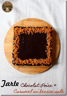 Tarte choco poire caramel logo 1