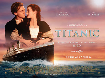 Titanic 3D poster