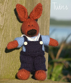 knitted bunny knitted rabbit knitted toy