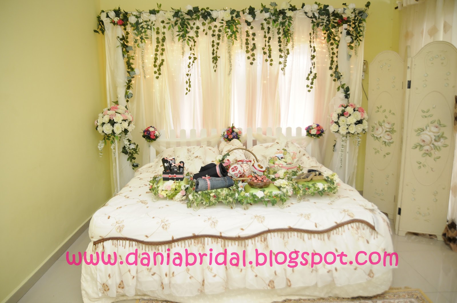 HIASAN BILIK TIDUR PENGANTIN  BUTIK PENGANTIN  DANIA