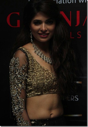 Parvathy Omanakuttan walks the ramp for Ramesh Dembla at CIFW 2012