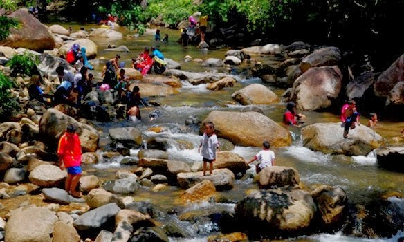 air terjun sekayu