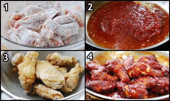 Resep Ayam Goreng Saus Pedas Ala Korea  Resep Dapur Praktis