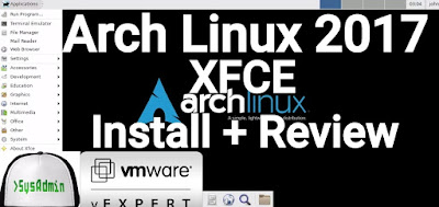 Arch Linux 2017 XFCE