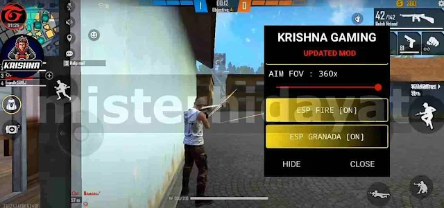 Apk Mod Menu Free Fire By Krishna Gaming Versi Terbaru