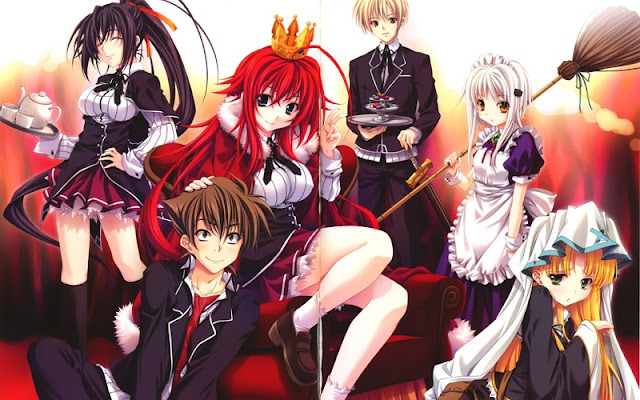 High School DxD Hero animará los volúmenes 9 y 10 de las novelas