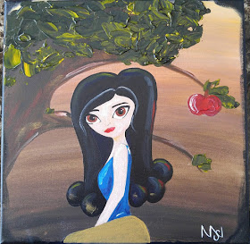 snow white art crawl painting youtube 