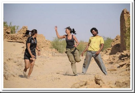 7Karthi,Andrea,Reema Sen Aayirathil Oruvan movie stills