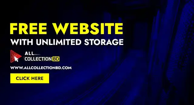 Free website with Unlimited Storage