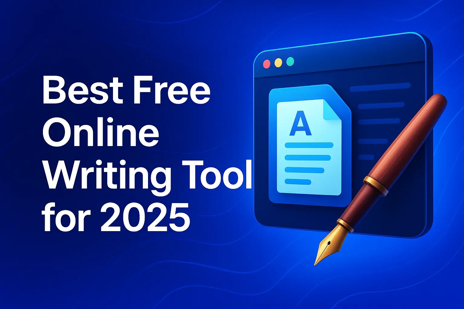 Best Free Online Writing Tool for 2025