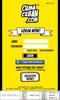 login now