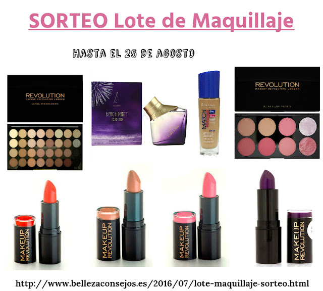 Sorteo Lote de Maquillaje