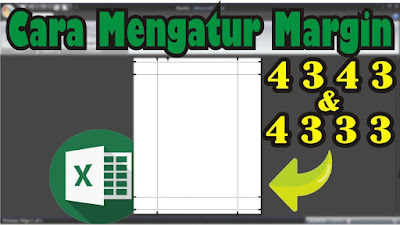 Cara Mengatur Margin 4333 di Microsoft Excel