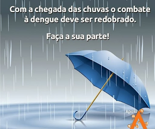 A relação das chuvas com o aparecimento da Dengue