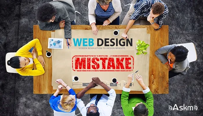 Common Mistakes In Web Design You Should Avoid?: eAskme