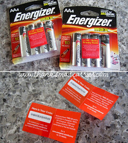 Energizer Birthday Bucks codes