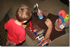 Father's Day, Toy Story 3, start of Swim Lessons 002
