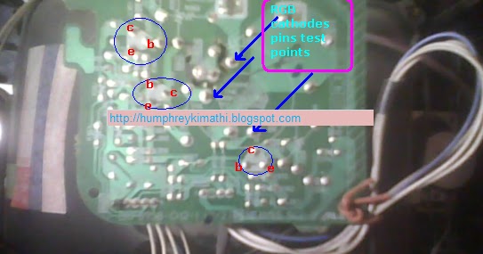 electronics repair made easy: LG Television NO PICTURE