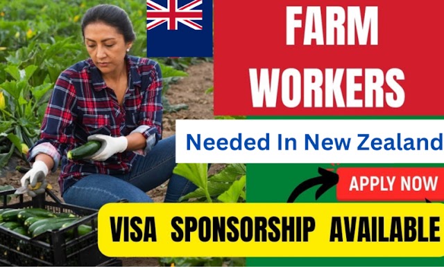 New Zealand Farm Working Jobs 2023 - Visa Sponsorship
